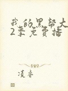 我的黑帮大佬第2季免费播