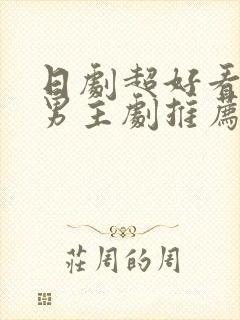 日剧超好看的双男主剧推荐