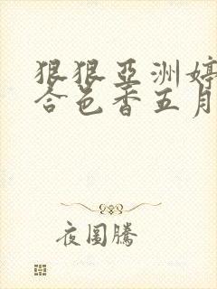 狠狠亚洲婷婷综合色香五月加勒比