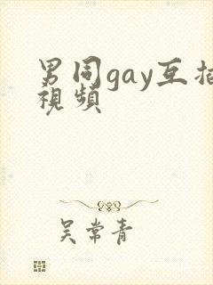 男同gay互插视频