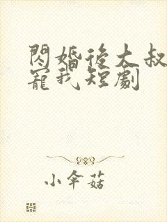 闪婚后大叔乖乖宠我短剧封面