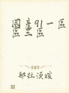 国产91一区二区三区