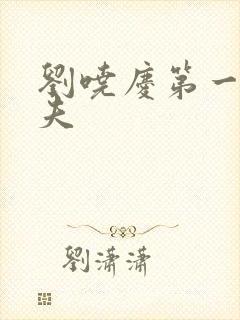 刘哓庆第一任丈夫