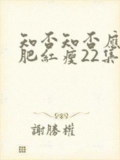知否知否应是绿肥红瘦22集在线观看
