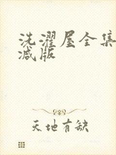 洗濯屋全集无删减版