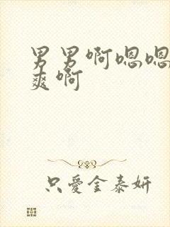 男男啊嗯嗯嗯好爽啊