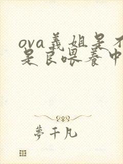 ova义姐是不是良喂养中
