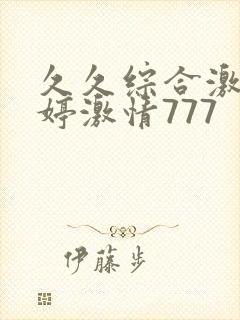 久久综合激情婷婷激情777