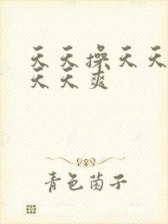 天天操天天干天天天爽