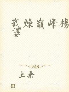 武炼巅峰杨开老婆