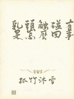 乳头触碰有点疼是怎么回事女性