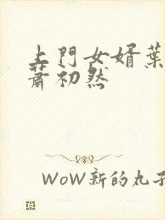 上门女婿叶辰与萧初然