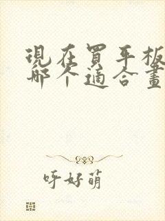 现在买平板电脑哪个适合画画