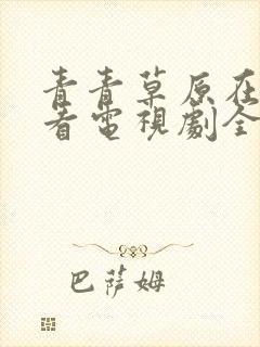 青青草原在线观看电视剧全集