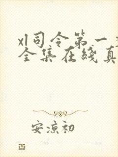 xl司令第一季全集在线真人版封面