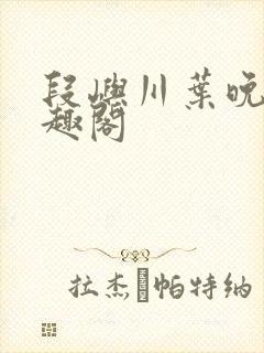 段屿川叶晚棠笔趣阁
