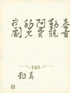 我的阿勒泰电视剧免费观看高清全集播放