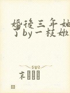 婚后三年她变心了by一枝嫩柳txt