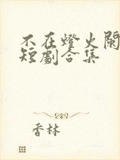 不在灯火阑珊处短剧合集