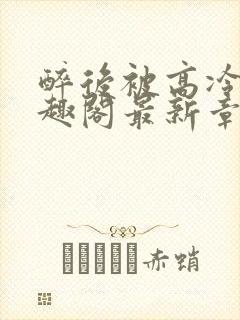 醉后被高冷哥笔趣阁最新章节列表无封面