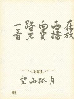 一路向西在线观看免费播放完整版高清