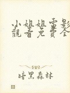 小姐姐电影在线观看免费全集高清版