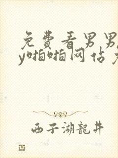 免费看男男gay啪啪网站免费