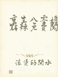 重生八零媳妇有点辣免费阅读