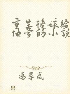 重生后嫁给前夫他爹的小说封面