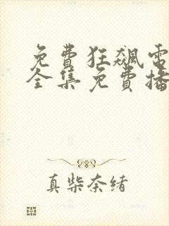 免费狂飙电视剧全集免费播放下载封面