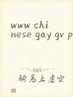 www chinese gay gv pron封面