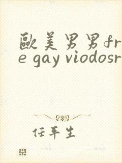 欧美男男free gay viodosroom