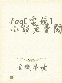 fog[电竞]小说免费阅读的封面