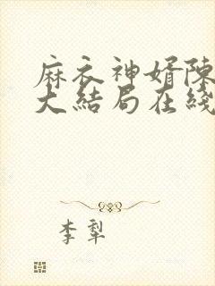 麻衣神婿陈黄皮大结局在线阅读