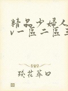 精品少妇人妻av一区二区三区四区