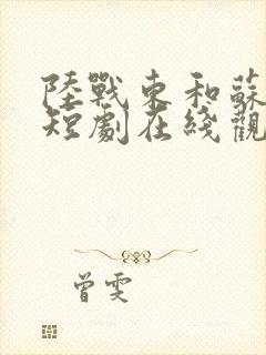 陆战东和苏灿的短剧在线观看