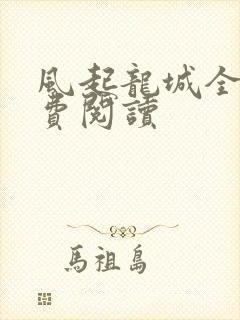 风起龙城全文免费阅读