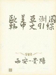 欧美亚洲国产日韩中文91综合