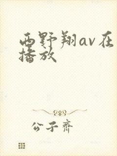 西野翔av在线播放