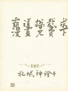 霸道总裁求抱抱漫画免费下拉式