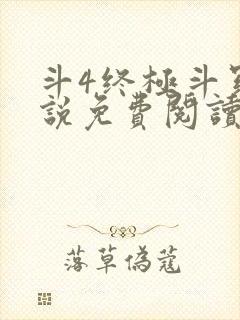 斗4终极斗罗小说免费阅读