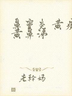 鼻窦炎 黄痰 黄鼻涕