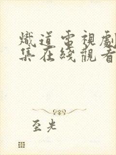 炽道电视剧40集在线观看免费