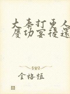 大奉打更人番外庆功宴后还有吗