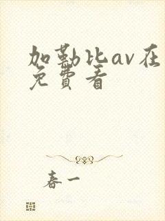 加勒比av在线免费看