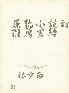 原耽小说甜宠文推荐完结