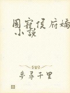 团宠侯府娇夫人 小说