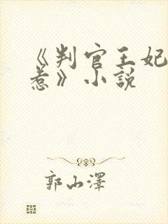 《判官王妃不好惹》小说