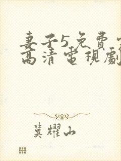 妻子5免费完整高清电视剧