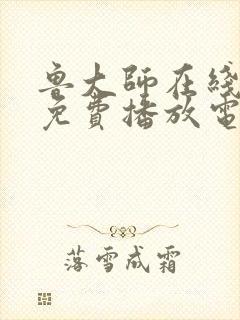 鲁大师在线观看免费播放电视剧狂飙